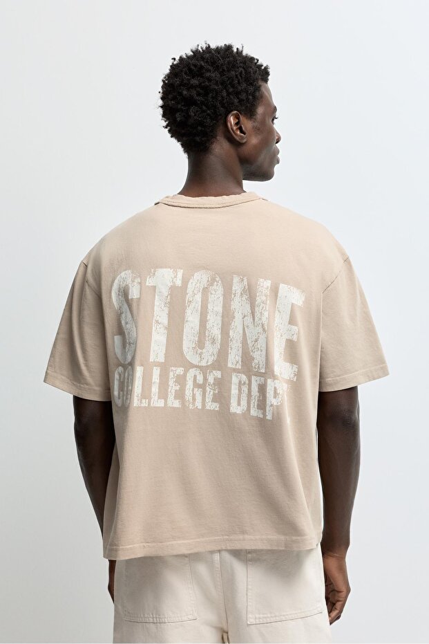 Baskılı t-shirt - 4