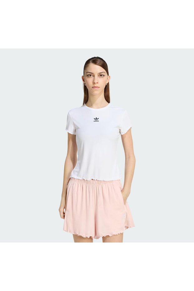 Essentials Scalloped Edge Baby Women's T-Shirt