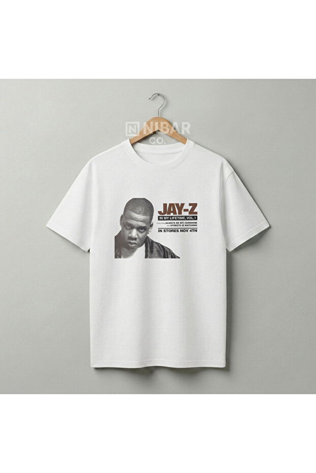 Unisex Cotton Premium Jay-Z Vintage Rap T-Shirt