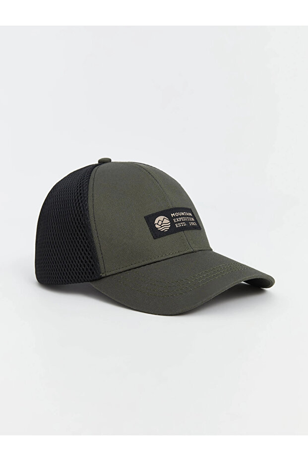 Lcw Accessories Men's Cap Hat with Mesh Detail in Khaki