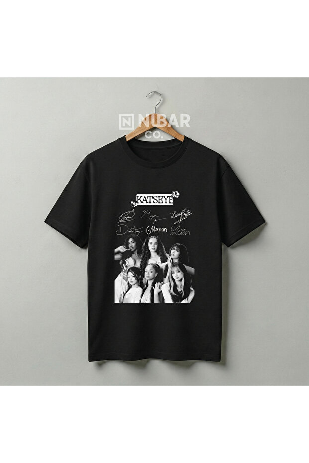 Katseye Printed Unisex Cotton Premium Design T-Shirt