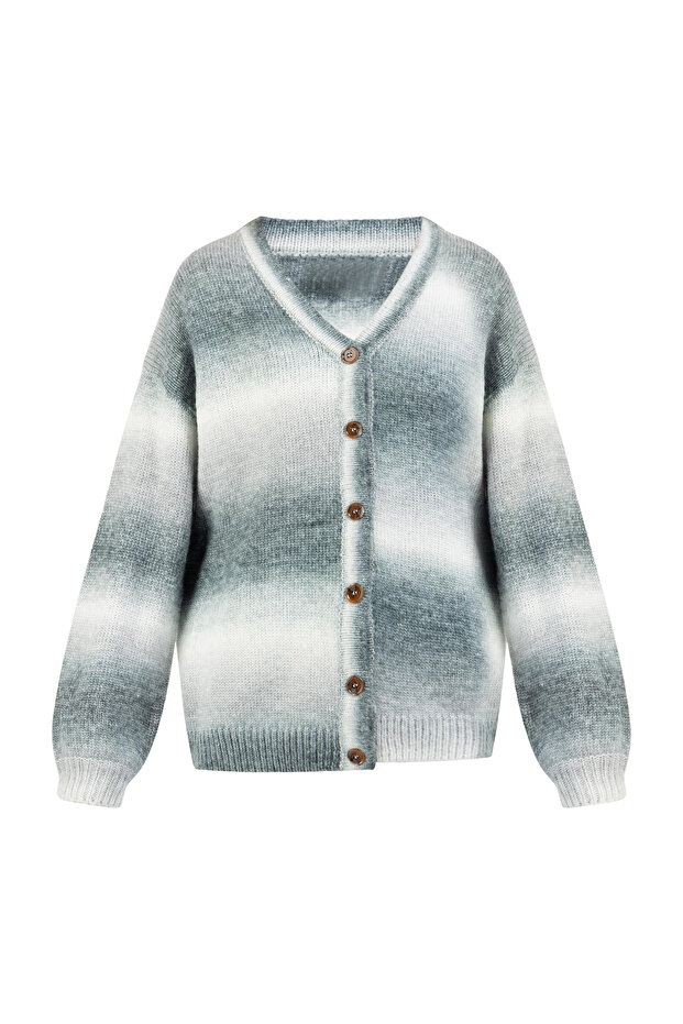 Strickjacke mit Knöpfen - 2