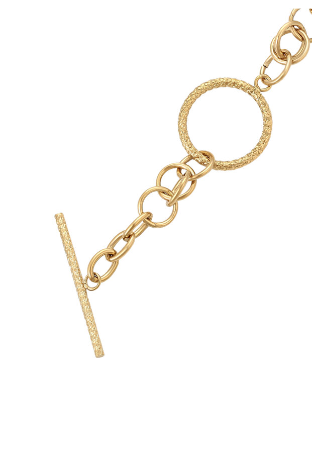 Round Chain Link Bracelet - 3