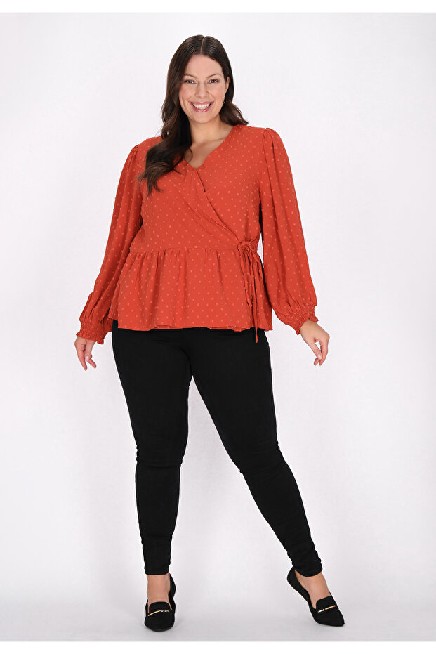 Plus Size Blouse - 1