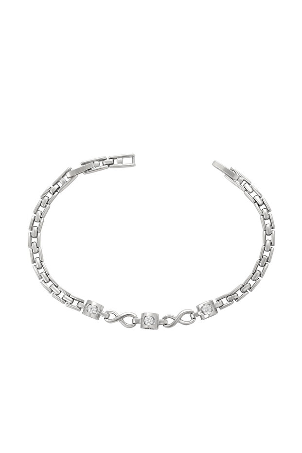 Bracelet With Rhinestones - 1