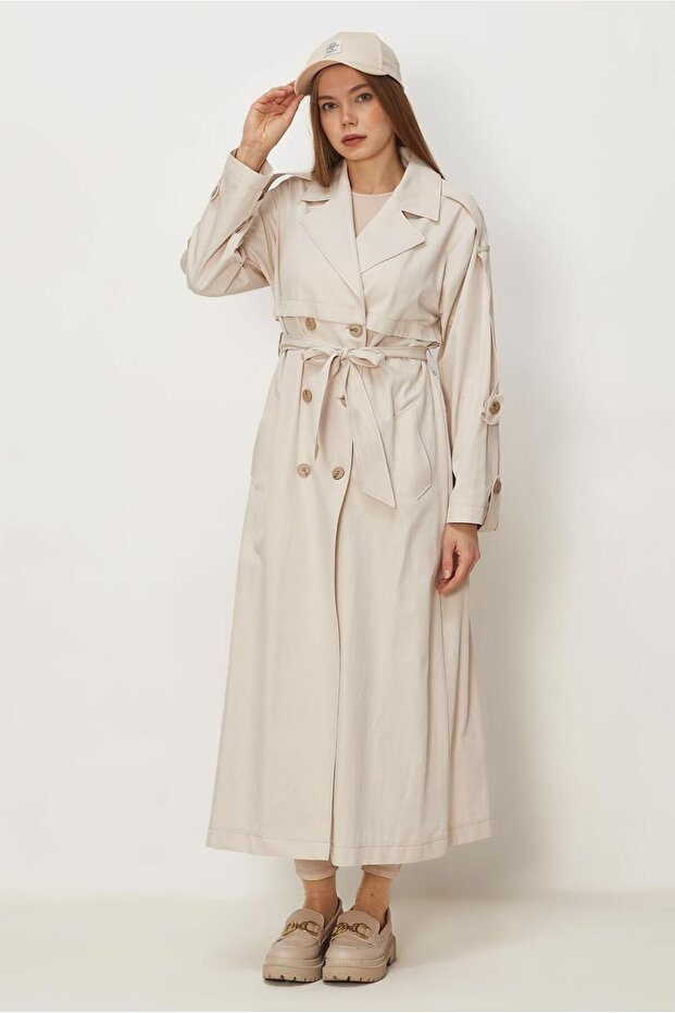 Belted Trench Coat 11003