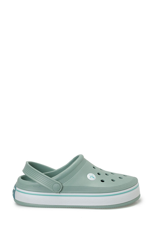 Wilmas W Green Women's Sabo Slippers