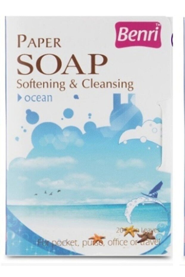 Benri Paper Soap Ocean 20-Pack
