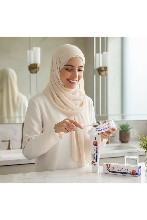 معجون أسنان بالجانوديرما 150 جرام - 3