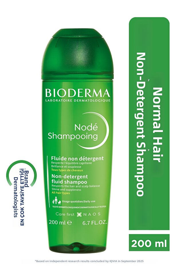 Node Fluid Shampoo Hair Care Shampoo Without Detergent 200 ml