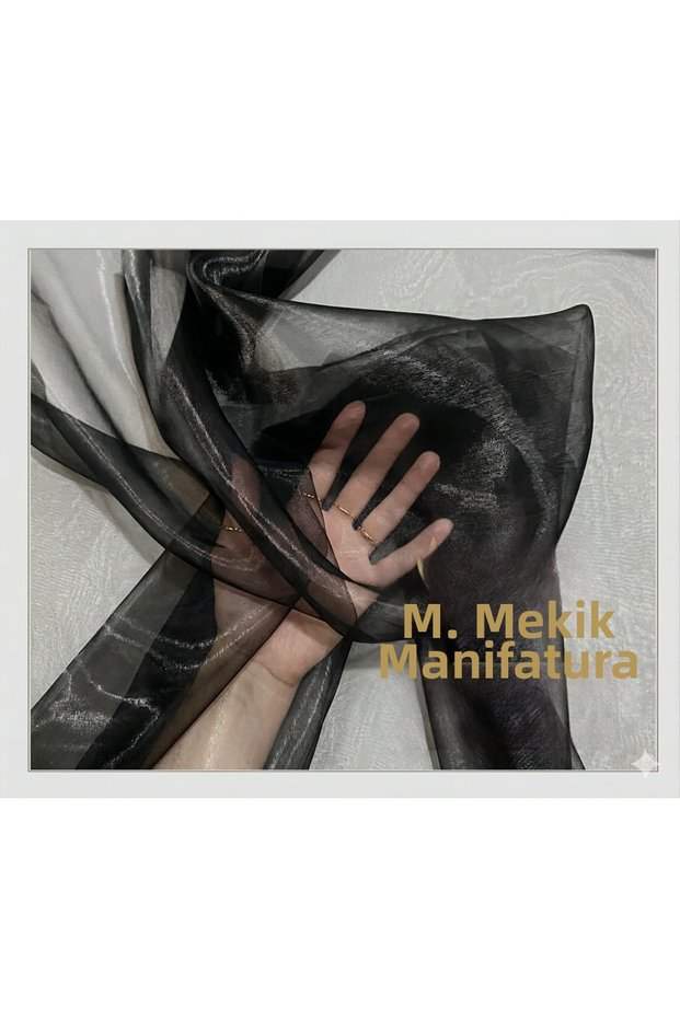 Black Glass Organized Fabric