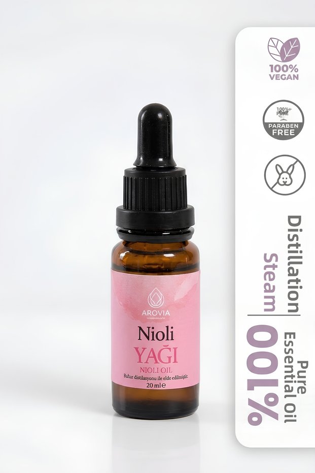 Nioli Essential Oil Pure and Natural Niaouli Essential Oil 20 ml with Glass Dropper