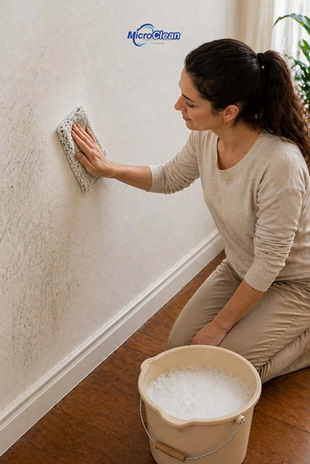 Missclean (1 Piece) Wire Cleaning Cloth for Removing Dry Dirt, Paint Stains, and Floor Scratches Effectively 40*60 cm