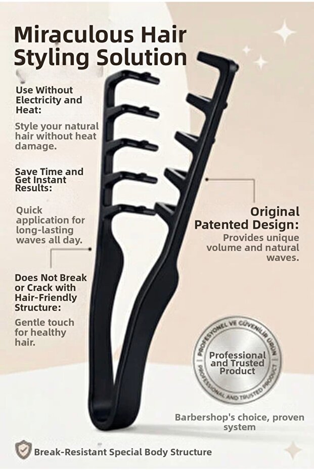 Hair Styling Comb Hair Comb Shaping Miracle