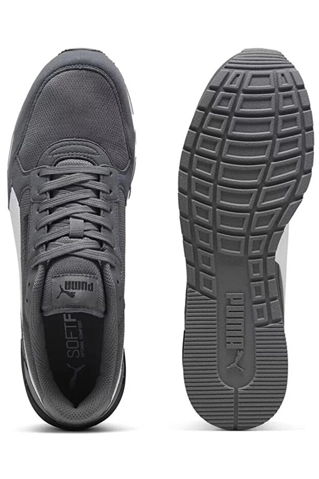 St Runner V4 Mesh 399666 Unisex Spor Ayakkabı FÜME - 6