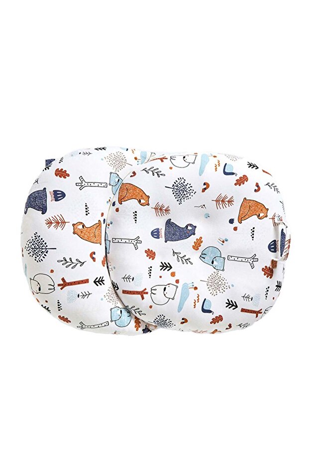 Multifunctional Nursing Pillow, Dual-Sided with Adjustable Waist Strap, Removable Cover