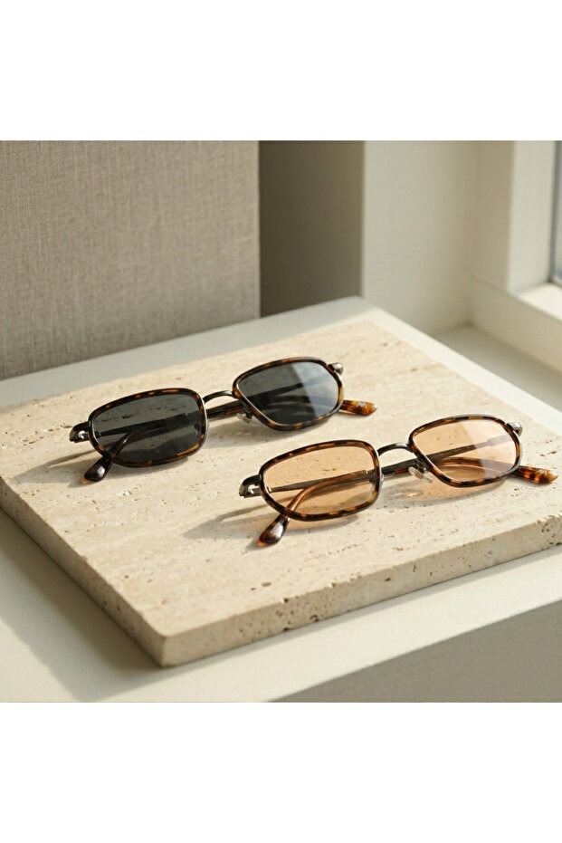 – SIEN Chestnut | Tortoise Siyah Güneş Gözlüğü - 4