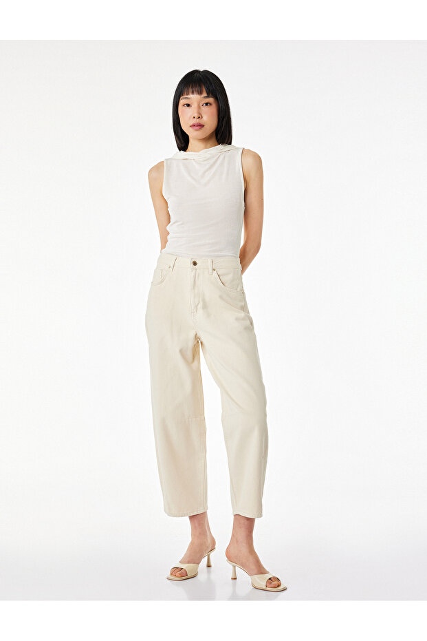 Top cu glugă fără mâneci Buzzy Fabric Basic - 2