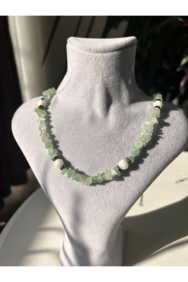 Aventurine Moonstone Necklace