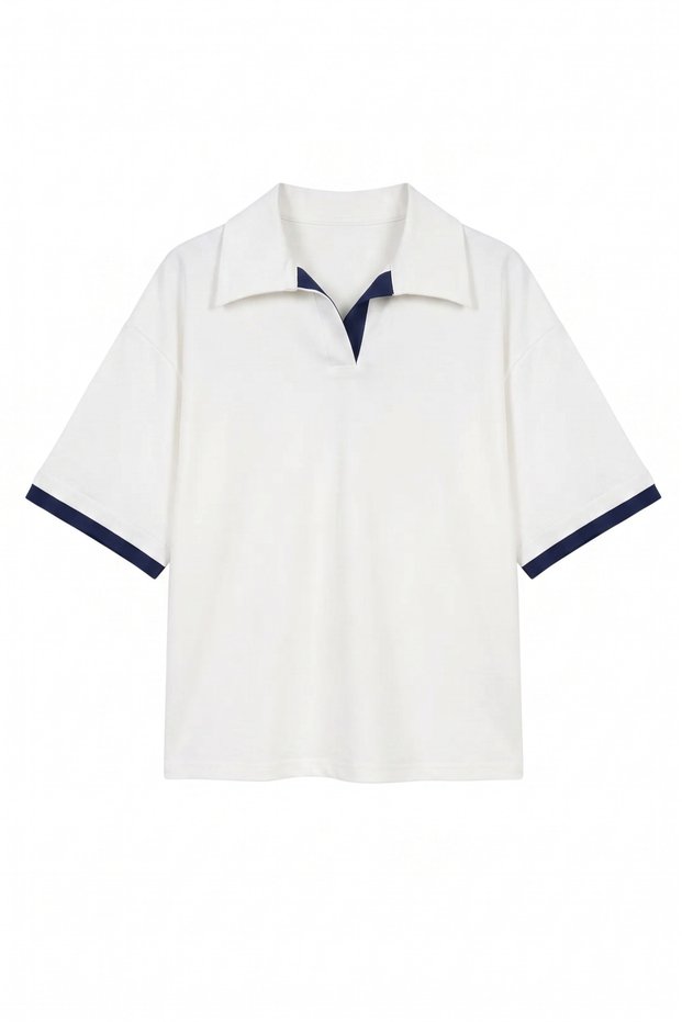 Women's Polo Neck T-shirt