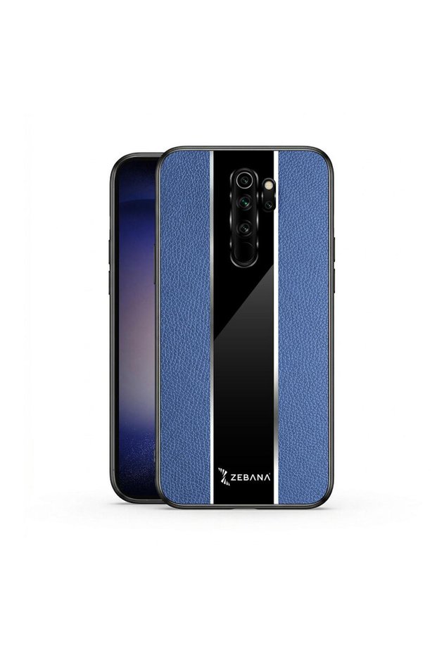 Xiaomi Redmi Note 8 Pro Compatible Case Premium Leather Case Blue