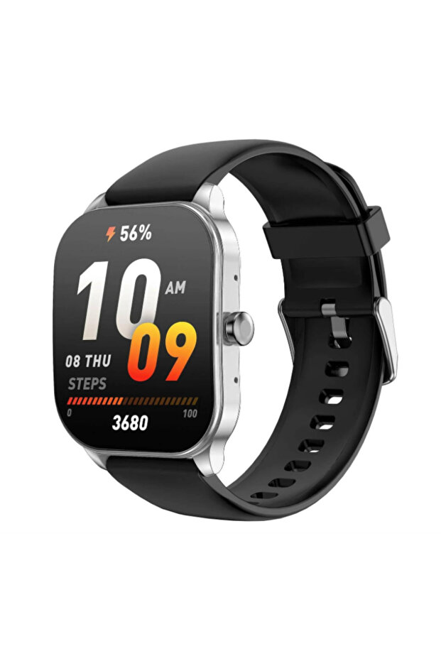 Pop 3S Smart watch, 1.96" HD AMOLED Display, Up To 12 Days, Bluetooth v5.2, AI Voice Assistance, 100
