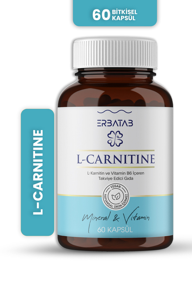 Erbatab L-Karnitin (L Carnitin) 60 Kapsül