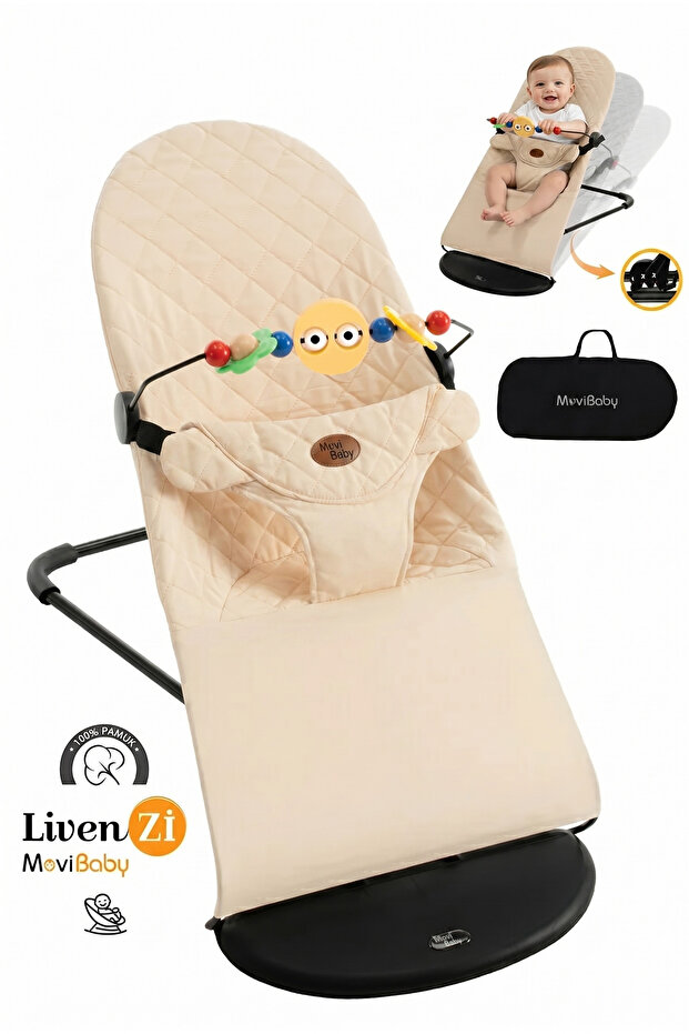 Livenzi Mobibaby Anakucağı Cotton Deluxe - Bej