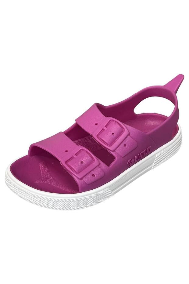 Irky.Veg-F Fuxia/White Girl's Sandals