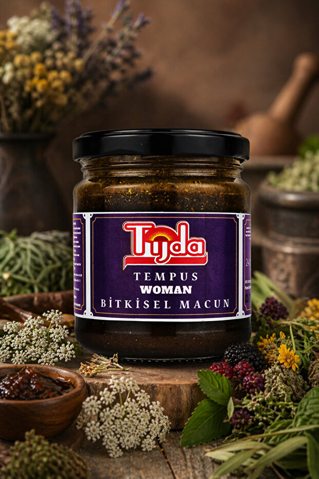 Tempus Macun Hayıtlı,civan perçemli,Aslan pençesi,Meryem ana otu Karışımlı Macun 240 Gr. - 5