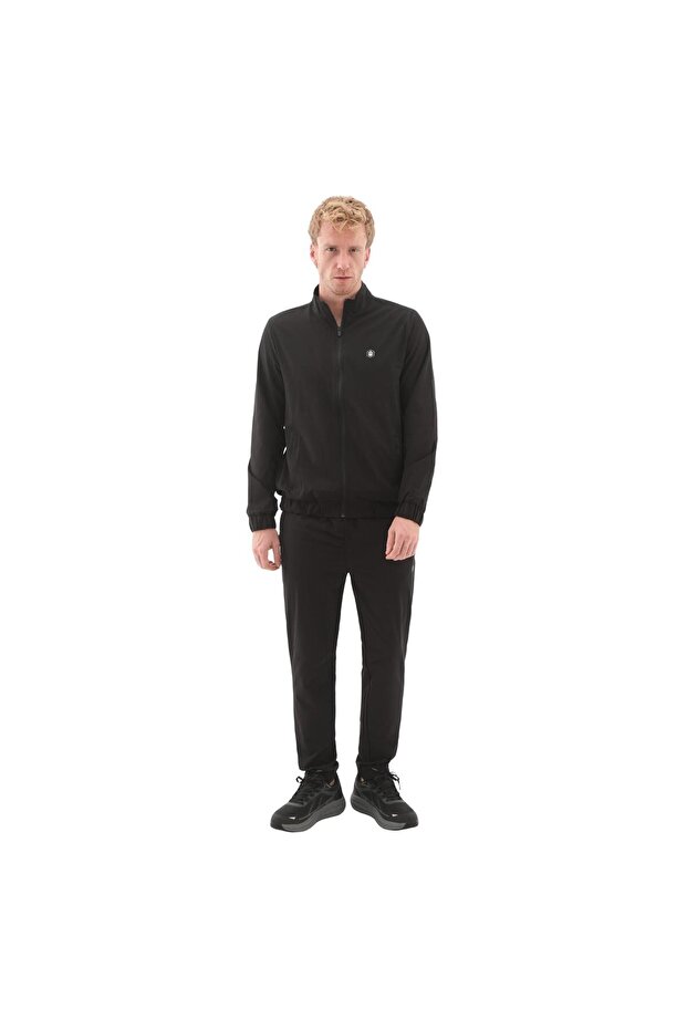 طقم رياضي رجالي أسود M-BS04 WOVEN T.SUIT 5PR