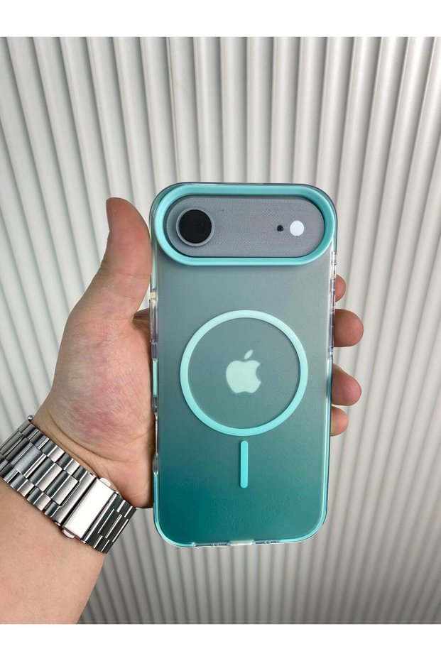 Rainbow - iPhone 17 Air Compatible Magsafe Shockproof Dual Color Case