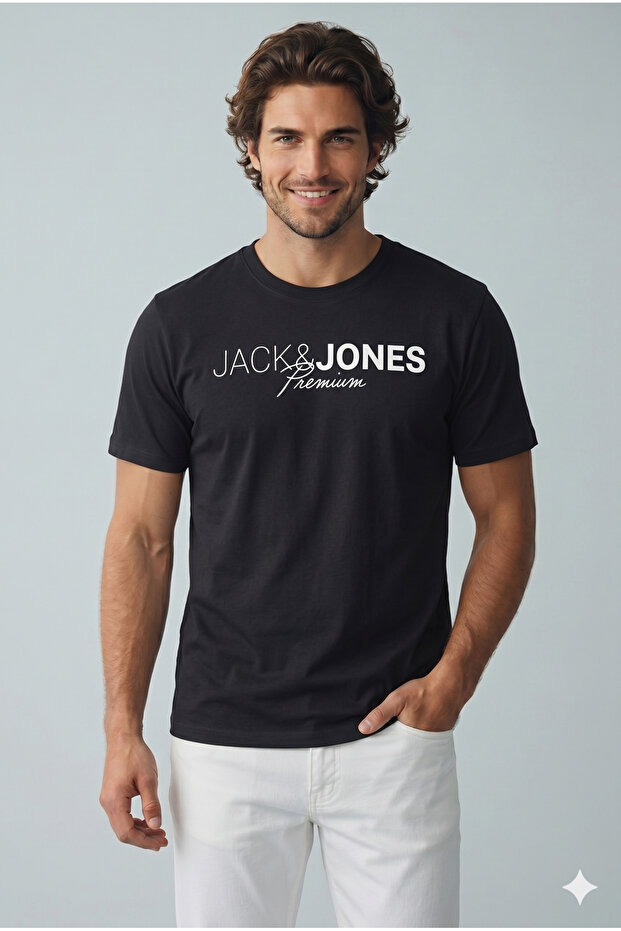 Jprblaneo Ss Tee Men's Short Sleeve Basic T-Shirt Cotton