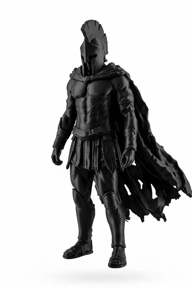 Bebişto 3D Baskı Spartan Savaşçı Figürü – Detaylı Antik Savaşçı Heykeli | Dekoratif Koleksiyon Ürünü