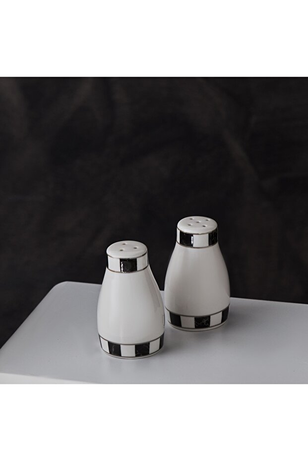 Checkered Salt/Pepper Shaker - 1