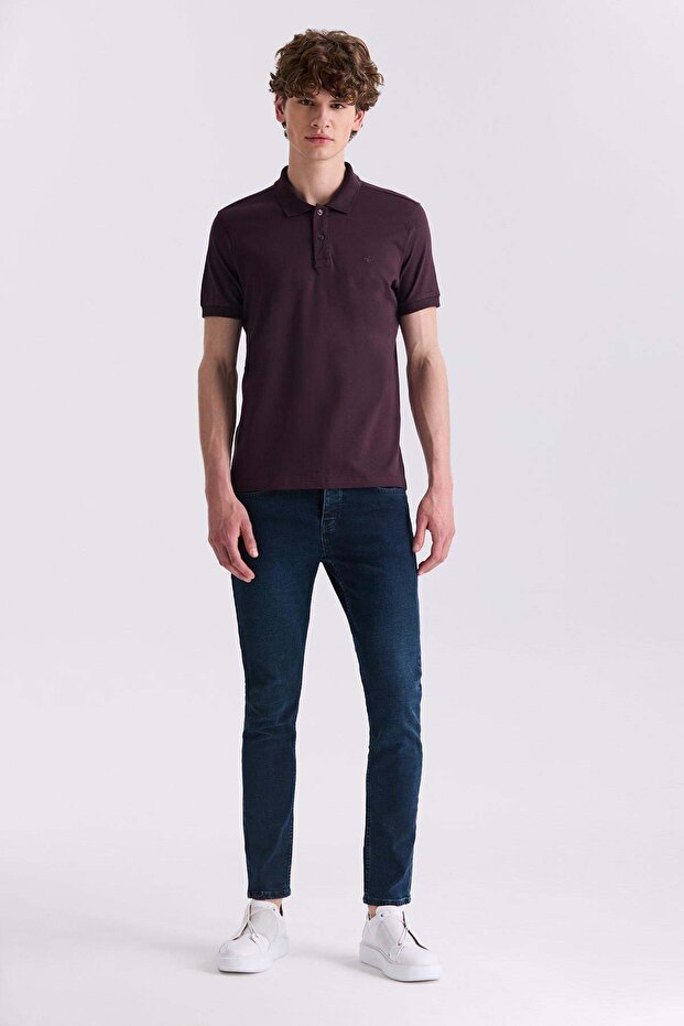 Murdum Slim Fit Polo Neck T-Shirt