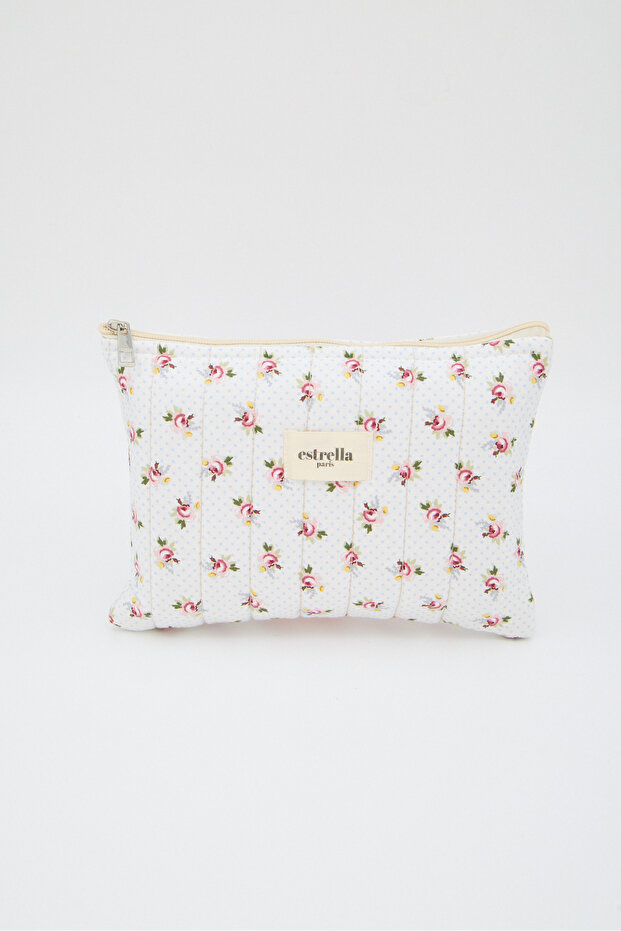 Bloom Portfolio & Clutch El Bag Tablet Bag Makeup Bag Flower 25 X 19 cm