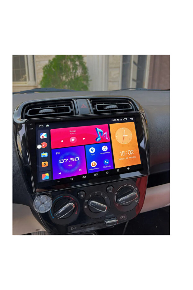 Mitsubishi Attrage Mirage android screen model 2012-2018 carplay android auto reverse camera - 6