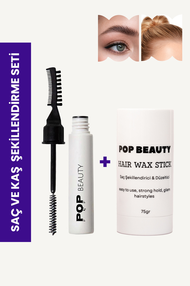 Kaş Sabitleyici Ve Şekillendirici & Saç Şekillendirici Stick Wax