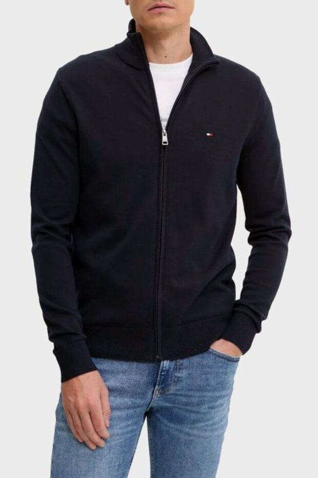 ESSENTIAL COTTON ZIP THRU - 1