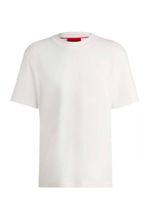BEYAZ LOGOLU ERKEK T-SHIRT - 5