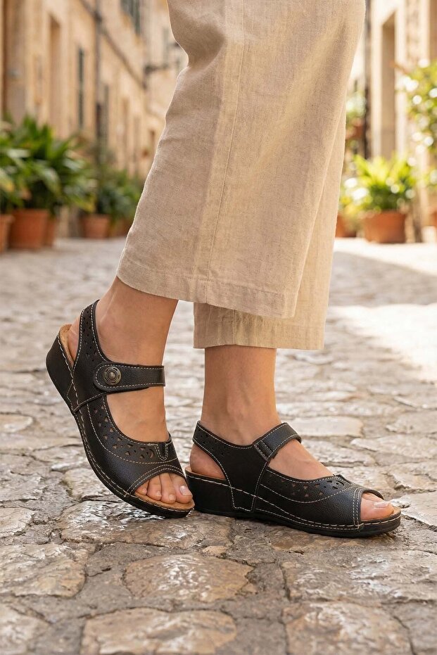 Summer Women's Faux Leather Sandals
