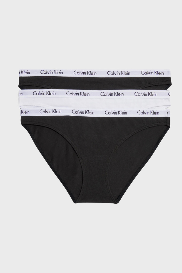 Women's Brand Logo Black Panties for Daily Use