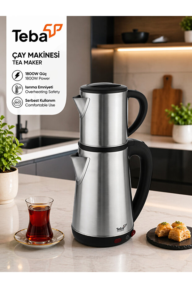 Çelik Çay Makinesi - 1