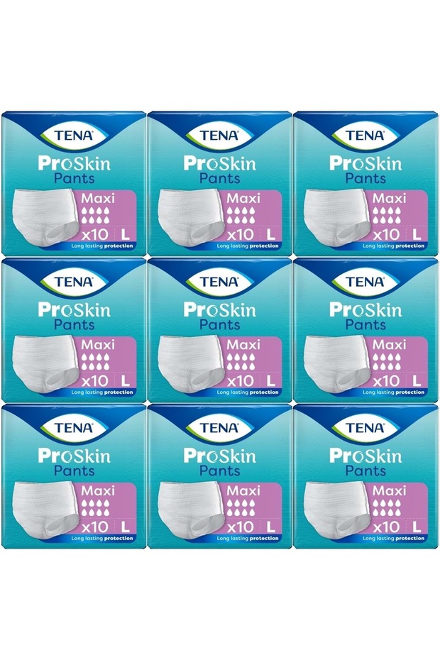 Proskin Pants Maxi Absorbent Panties Adult Diapers L - Large - Large 90 Pieces