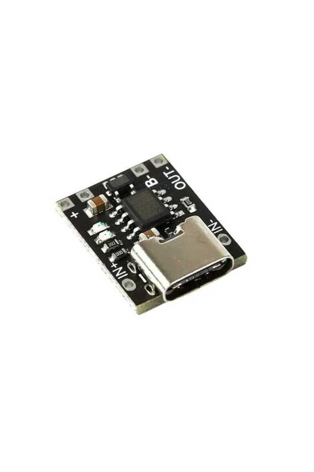 TP4056 3,7V Mini Şarj Devresi - Korumalı Mod Type C