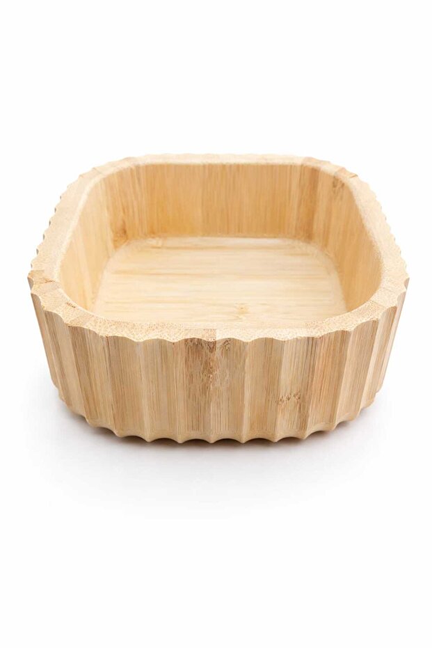 Bamboo square 22*22cm bowl bm129
