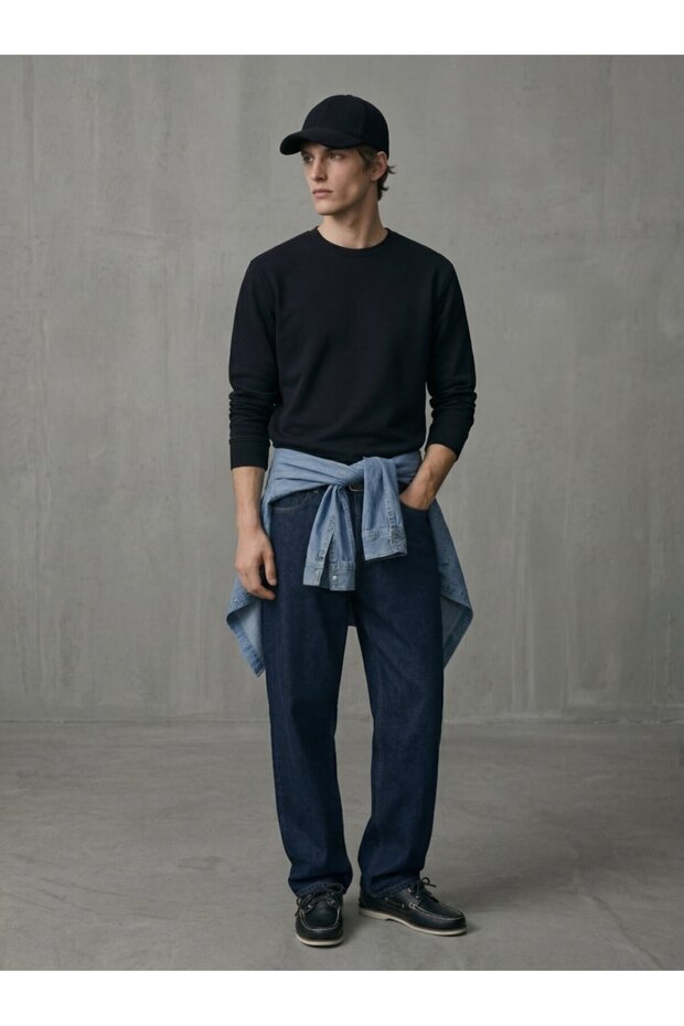 Interlock Basic Anthracite Sweatshirt - 1