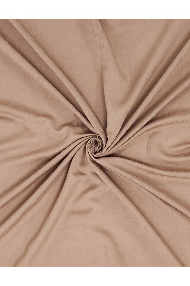 Monogram Pattern Scarf Mink - 2