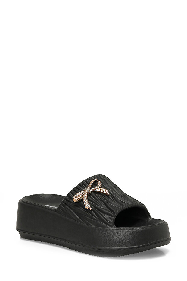 Velto 6Fx Black Women's Slippers